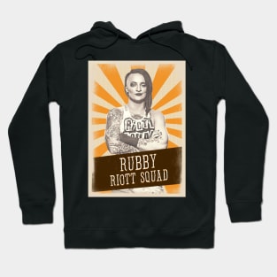 Vintage Aesthetic Rubby Riott Squad Hoodie